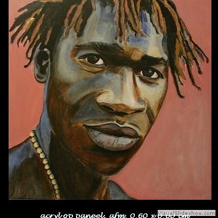 African man